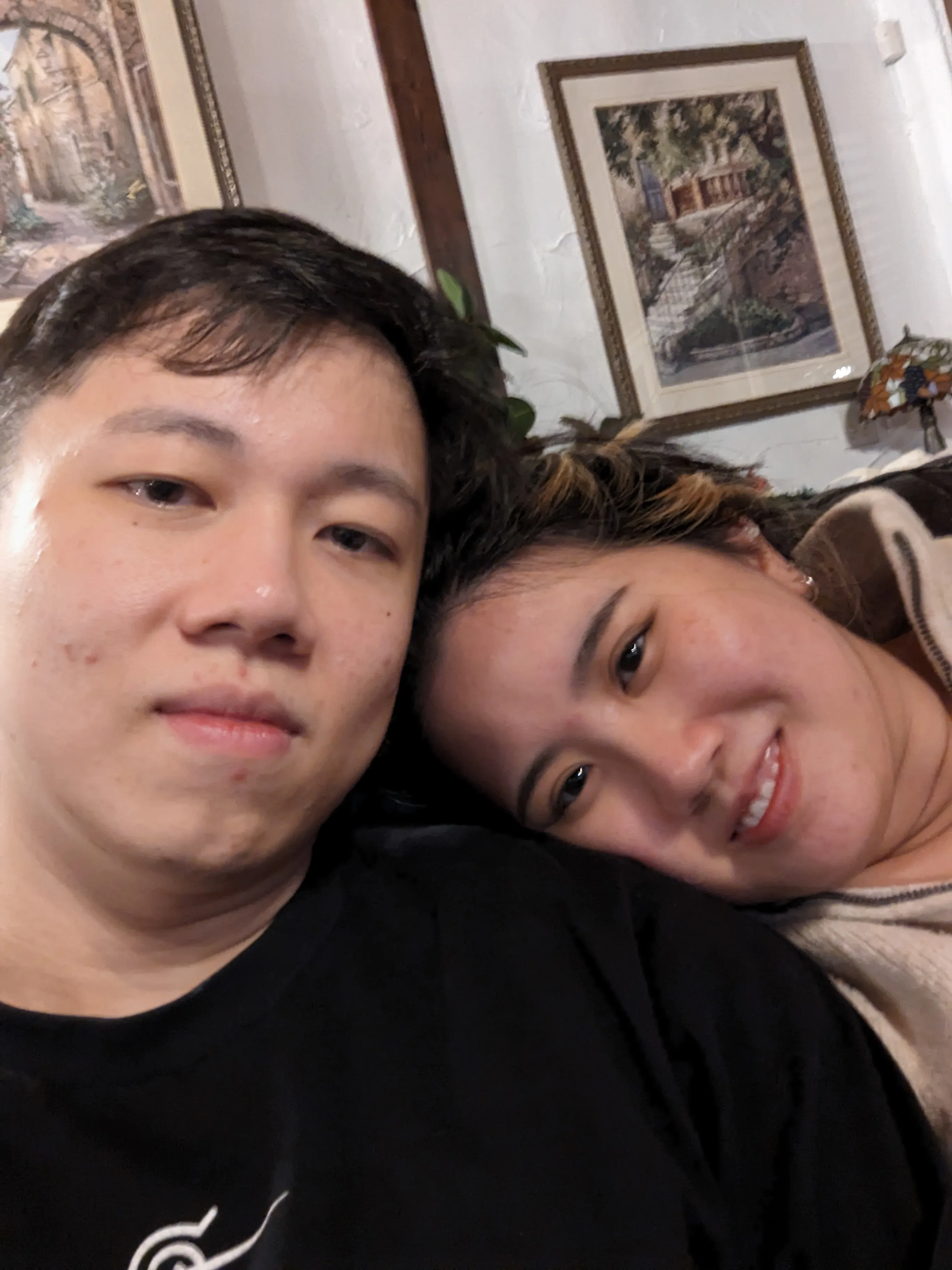 Getting to spend the weekend in a cottage with you was so much fun, I love being able to just sit and relax with you.